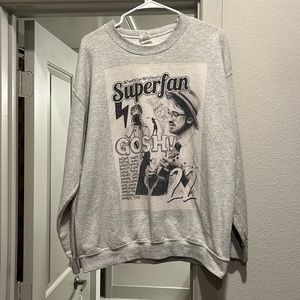 tom felton SUPER RARE feltbeats pullover fan drawn size large